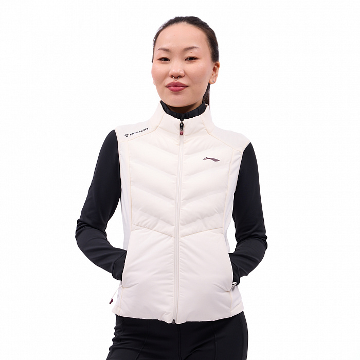 AMMV022-3 Жилет Jogging бежевый